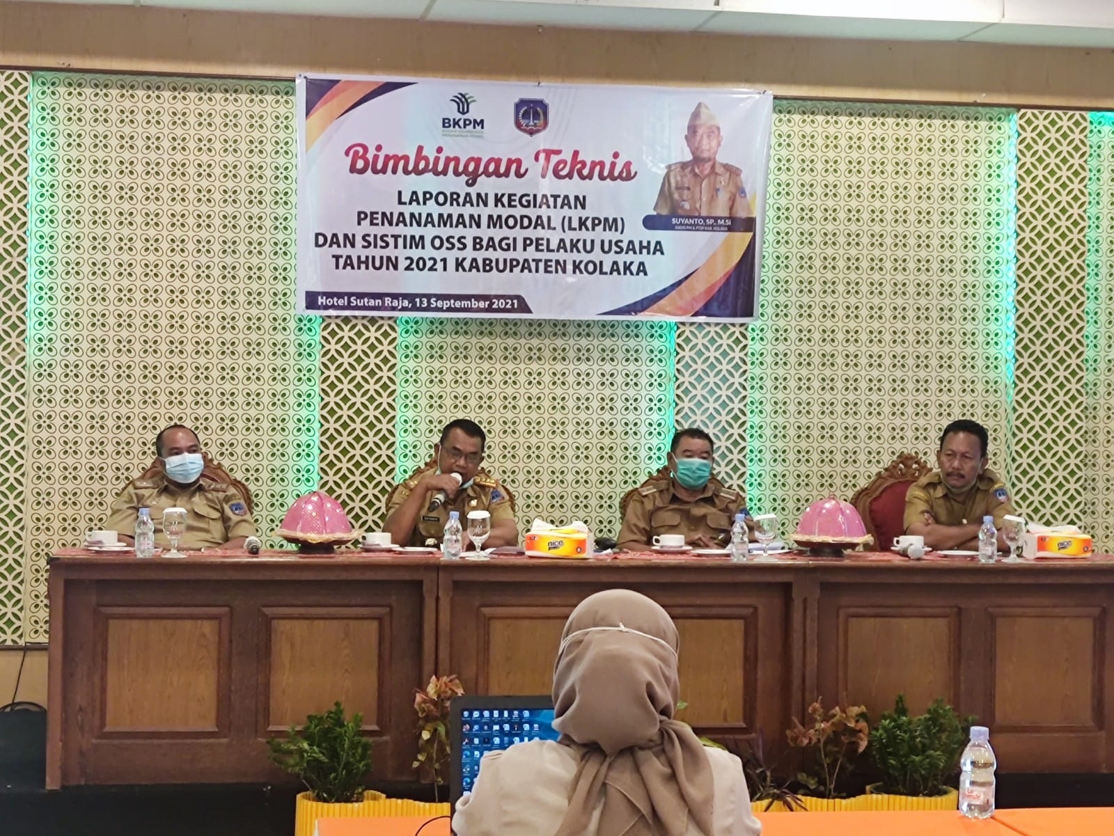 BIMBINGAN TEKNIS . LAPORAN KEGIATAN PENANAMAN MODAL (LKPM) DAN SISTIM OSS  BAGI PELAKU USAHA, TAHUN 2021 