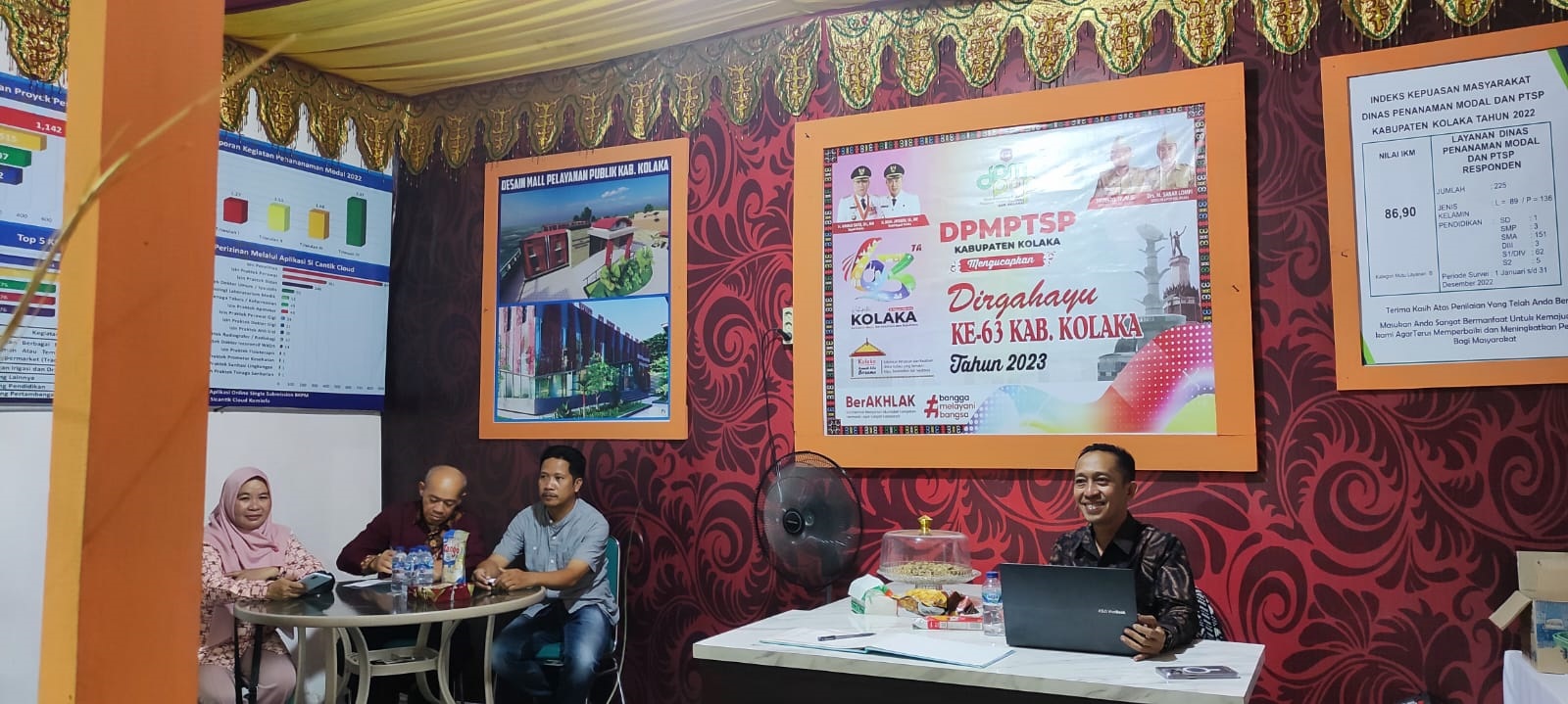 TGL. 22 FEBRUARI 2023 EXPO PEMBANGUNAN KABUPATEN KOLAKA DIBUKA 